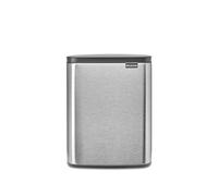 Brabantia Bo waste bin 12 L Brushed steel - matte