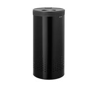 Brabantia Brabantia laundry basket with plastic lid 35 L Matte black