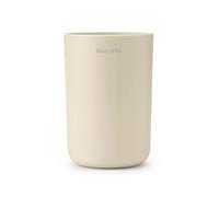 Brabantia - ReNew Toothbrush Holder - Organiser for Multiple Toothbrushes - Non-Scratching - Easy to Clean - Corrosion Resistant - Bathroom Accessory - Organiser - Soft Beige - 7.6 x 7.6 x 11 cm