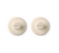 Brabantia Brabantia ReNew towel hangers 2 pcs Soft Beige