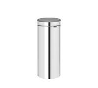 Brabantia Brilliant Steel Silver Touch/Push Bin 30Ltr (Each)