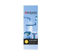 Brabantia Clear Drawstring Handle Bin Liner 270x285mm (1 x 240)
