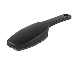 Brabantia - Clothes Brush - Lint Remover for Clothes - Removes Lint, Dust & Pet Hair - Double Velour Pads - Ergonomic Grip - Upholstery Fabric Cleaner - Dark Grey - 24.5 x 3.5 x 6.5 cm
