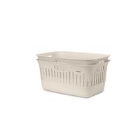 Brabantia Collect-It 40L Set of 2 Laundry Basket - Beige