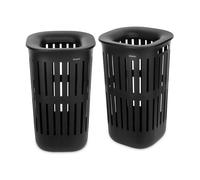 Brabantia Collect-It 55L Set of 2 Laundry Basket - Black