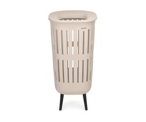 Brabantia Collect-It laundry basket Soft Beige, high, 55 L