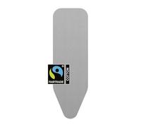 Brabantia Comfort (B) Ironing Board Cover | Metalised | Complete Set | 100% Cotton Ironing Board Cover (Size B), Complete Set of Cover & Underlay, Perfect Match Replacement All-In-One Set