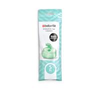 Brabantia Compostable Bin Liners for Food Waste & Organic Composting (Size S/6 Litre) Biodegradable Small Bin Bags (Pack of 10 Bags)