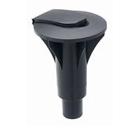 Brabantia - Concrete Tube - with Handy Closure Cap - Sturdy, Weather-Resistant Plastic - Easy to Place - Rotary Dryer - Lift-O-Matic - Black - Ø 50 mm