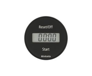 Brabantia Digital kitchen timer with magnet Black