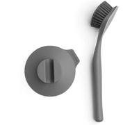 Brabantia Brabantia dishbrush with suction cup dark grey