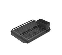 Brabantia Dish Drying Rack, Dark Grey, Large (38.5 x 49 cm)