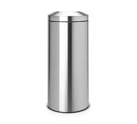 Brabantia Flameguard Waste Paper Bin, 30L - Matt Steel