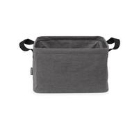 Brabantia - Foldable Laundry Basket 35L - Water Resistant Hamper for Wet & Dry Laundry - Storage Basket for Clothes and Linen - Soft Handles - Garment