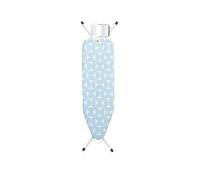 Brabantia Fresh Breeze Ironing Board (B), Steam Iron, White Frame Mint