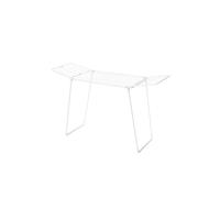 Brabantia HangOn Drying Rack, 18 metres (White), Large Capacity Clothes Drying Rack for Up to One Full Machine Load, Foldable Laundry Stand for Large and Small Items, No Pegs Needed