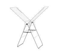 Brabantia Hangon Metallic Grey Foldable Laundry Airer, 25M