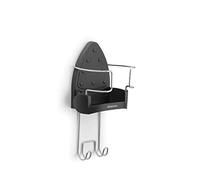 Brabantia - Iron Store - One Size Fits All - heat resistant materials - Wall Mounted - with Board Hanger for Storage - House Organisation - Cool Grey - 38.1 x 16 x 19.5 cm