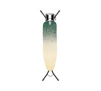 Brabantia - Ironing Board A - With Adjustable Iron Rest - Adjustable Height - Non-Slip Rubber Feet - 100% Fairtrade Cotton Cover with Foam Layer -