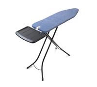 Brabantia - Ironing Board B - Extra Large Steam Iron Rest - Adjustable in Height - Non-Slip Rubber Feet - Cotton Cover with Foam Layer - Foldable Uni