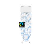 Brabantia - Ironing Board C - Extra Large Steam Iron Rest - Adjustable in Height - Non-Slip Rubber Feet - Triple Layer Cotton Cover - Foldable XL Uni