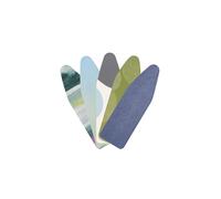 Brabantia Ironing Board Cover C 124x45 cm - Colourful | 1x Random 100% Cotton Top Layer with 8mm Foam Padding for Size C Ironing Boards | Durable, Washable, and Easy to Install