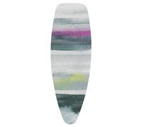 Brabantia Ironing Board Cover D 135x45cm Morning Breeze Set (119101) - 100% Cotton, 4mm Foam & Felt Underlay, Heat-Resistant, Non-Slip, Cord Fastener