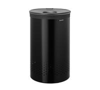 Brabantia Brabantia laundry basket plastic lid 60 L Matte black