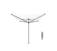 Brabantia Liftomatic Rotary Dryer 50M With Metal Spear Grey