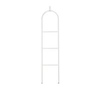 Brabantia - Linn Dressboy - Multi Purpose Clothes Stand - Hanging, Airing, or Drying - with Hook for Hanging - Compact Clothes Airer - Rail for Clothing or Towels - Home Accessory - White