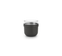 Brabantia - Make & Take Breakfast Bowl 0.5L - with Screw-On Ingredients Container (180 ml) - Leakproof - Large Opening - Suitable for Freezer -