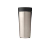 Brabantia - Make & Take Insulated Cup with Smart Click Lid, Keeps Drinks Hot for 6 Hours, Cold for 8 Hours, Leak-Proof Travel Mug - Dark Grey, 0.36L