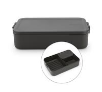 Brabantia Make & Take bento lunch box large 2 L Dark grey