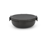 Brabantia Make & Take sallad bowl. 1.3 L Dark grey