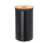 Brabantia Laundry Bin, Black, 60L