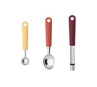 Brabantia Melon Baller + Apple Corer + Ice Cream Scoop