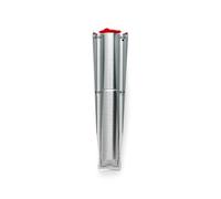 Brabantia - Metal Ground Spike - with Handy Closure Cap - Corrosion Resistant Galvanized Steel - Ready to Go - Top Spinner - Rotary Dryer -