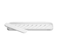 Brabantia MindSet Shower Shelf with Squeegee Dark Grey White Sustainable