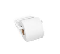 Brabantia - Mindset Toilet Roll Holder - Fits All Regular Roll Sizes - Wall-Mounted - Corrosion Resistant - Bathroom Accessory - Fixing Materials