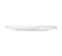 Brabantia MindSet Toilet Roll Holder with Shelf Mineral Infinite Grey White
