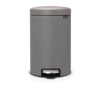 Brabantia New Icon pedal bin 12 liter Mineral concrete grey