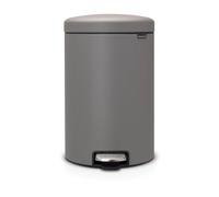 Brabantia New Icon pedal bin 20 liter Mineral concrete grey