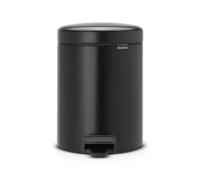 Brabantia New Icon pedal bin 5 liter matte black