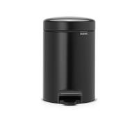 Brabantia newIcon Pedal Bin 3 Litre Matt Black