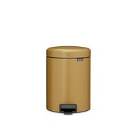 Brabantia NewIcon 5 Liter Pedal Bin - Warm Gold