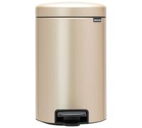 Brabantia New Icon pedal bin 12 liter champagne