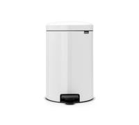 Brabantia 20L NewIcon Pedal Bin - White, White