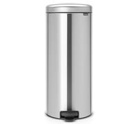 Brabantia - NewIcon Pedal Bin 30L, Matte Steel - Matte Steel