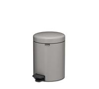 Brabantia New Icon pedal bin 5 liter Soft grey