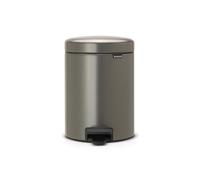 Brabantia New Icon pedal bin 5 liter platinum
